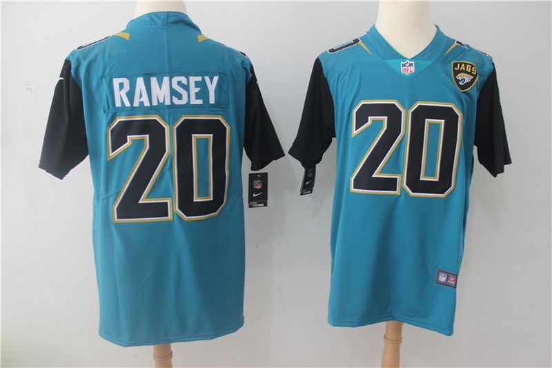 Men Jacksonville Jaguars #20 Ramsey Green Nike Vapor Untouchable Limited NFL Jerseys->jacksonville jaguars->NFL Jersey